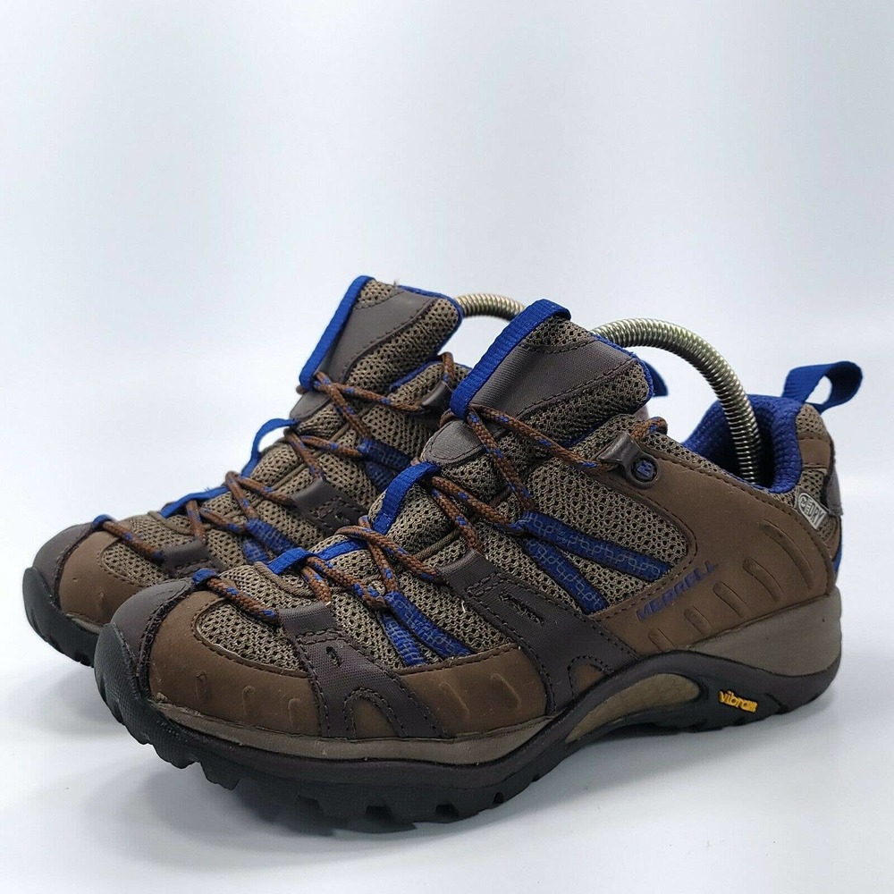 Merrell Siren Sport 2 Lace Up Waterproof Trail Shoe Womens Size 6 J21442 Brown